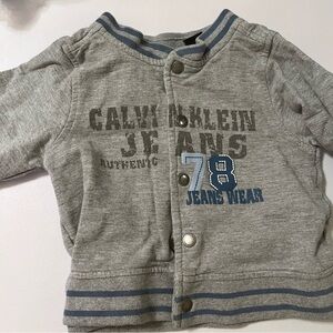 Calvin Klein Boys Grey Sweatshirt 18 Months